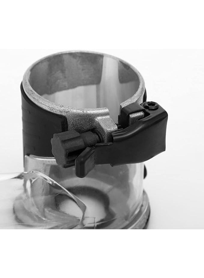 قاعدة مثقاب غاطس من سبائك الألمنيوم القابلة للتعديل مع غطاء لجمع الغبار، بقطر داخلي 65 مم، ولوحة قاعدة 90 مم، ملحق لآلة التقطيع - Image 2